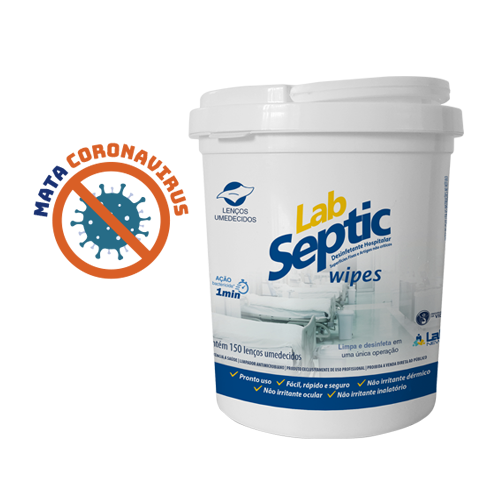 LABSEPTIC Wipes – Lenços Limpeza de Super...